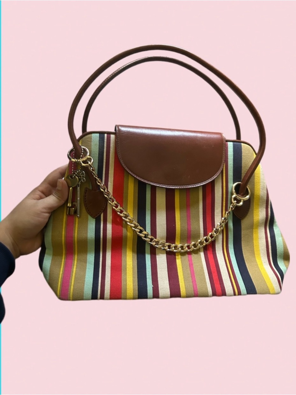 Fossil satchel purse